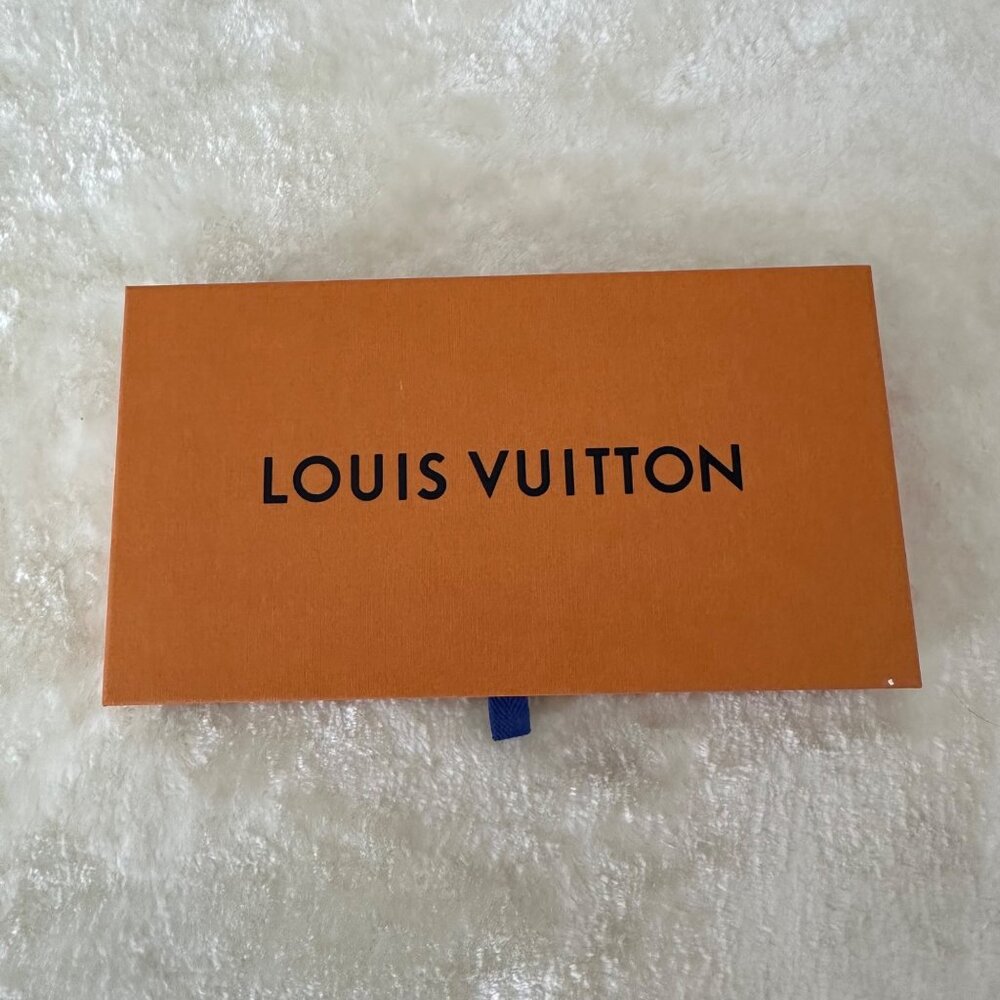 Louis Vuitton Empty Gift Box For A Passport Holder Orange Brown O/S